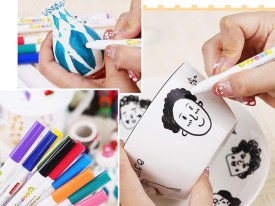 Marcadores para ceramica 24 unidades